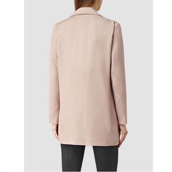 All Saints Almeida Blazer dusty pink 10 - Picture 6 of 9